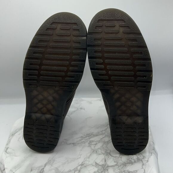 DR. MARTENS Mayport Lead Grey Twill Canvas Chukka Boot-12 - Picture 8 of 9